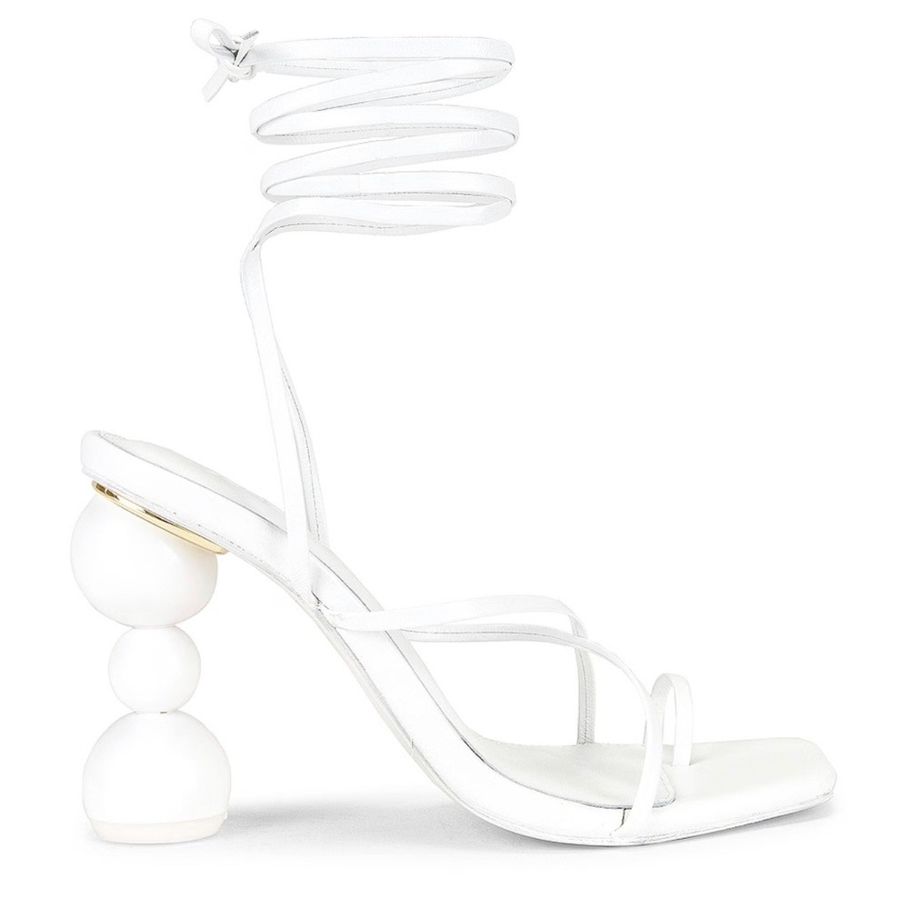 Song of Style Gelato Heel in White